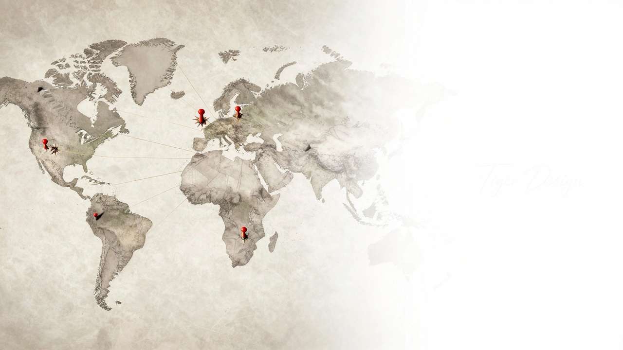 Global design network versus personal property visualization