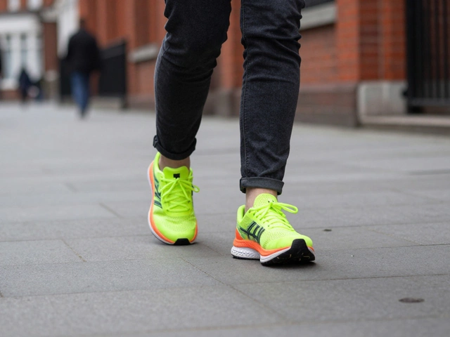 Why shouldn't you walk in running shoes?