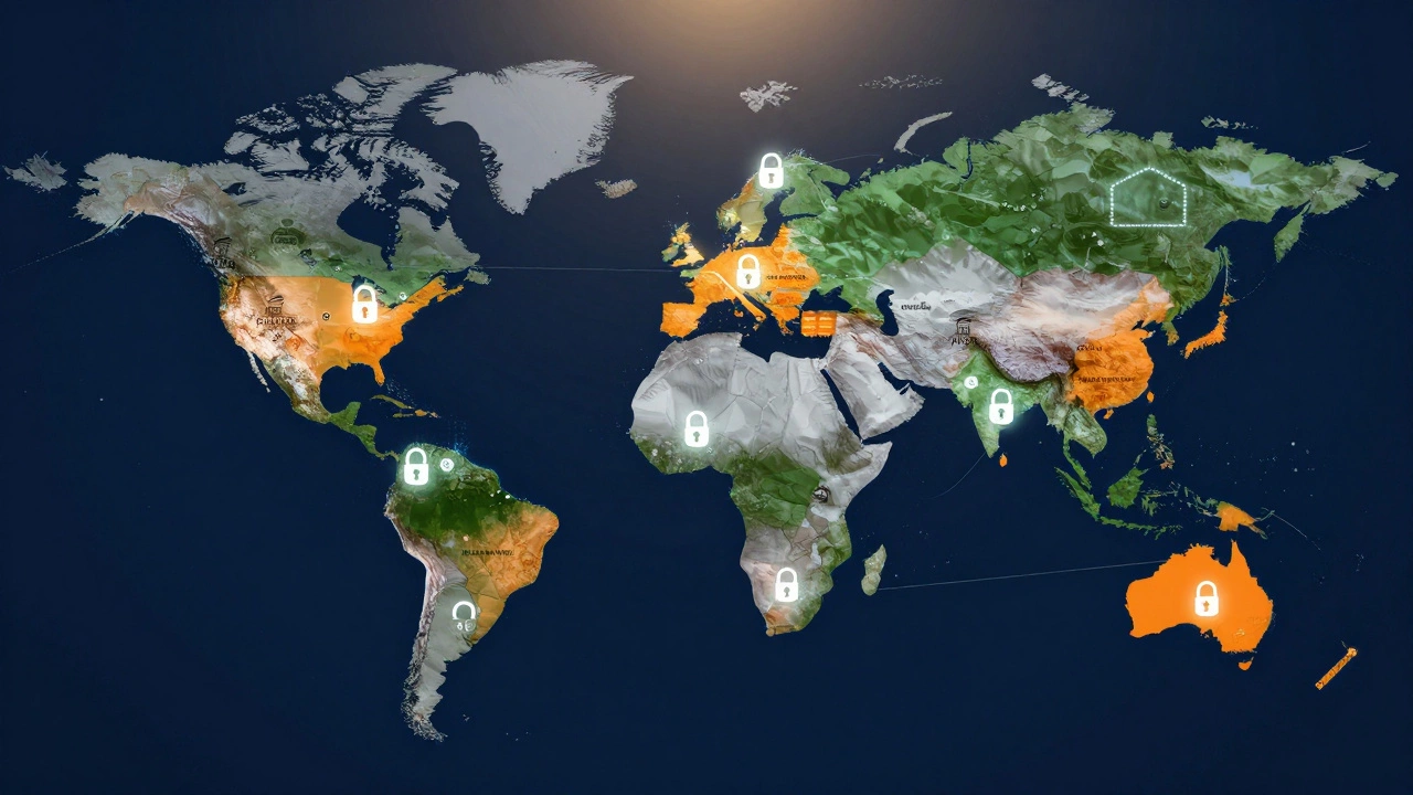 Map showing regional locks on rugby broadcasting rights
